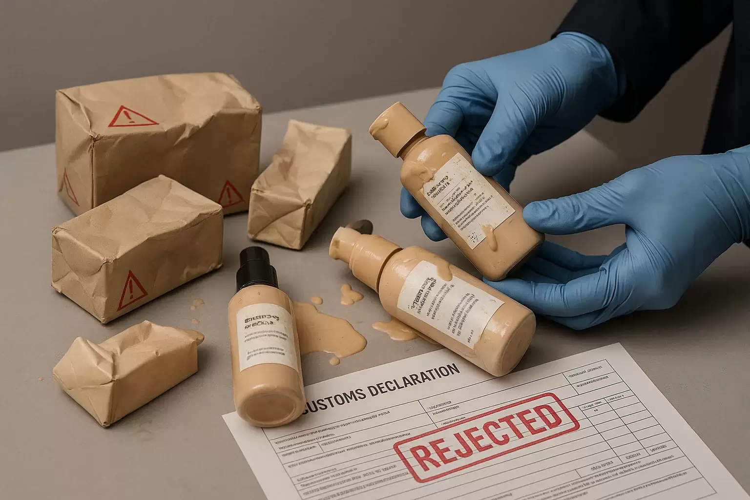 بسته‌بندی ناقص از دلایل ۱۰ اشتباه رایج واردکنندگان آرایشی